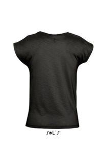 Scoop | T Shirt publicitaire pour femme Noir 2