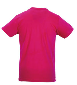 Slim T | T Shirt publicitaire pour homme Fuchsia 2