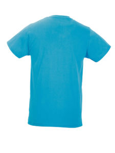 Slim T | T Shirt publicitaire pour homme Turquoise 2