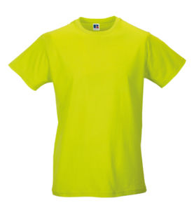 Slim T | T Shirt publicitaire pour homme Vert citron 2