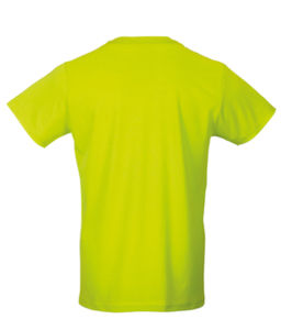 Slim T | T Shirt publicitaire pour homme Vert citron 3