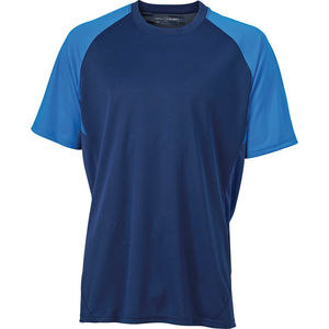 Syze | T Shirt publicitaire pour homme Marine Bleu cobalt 1