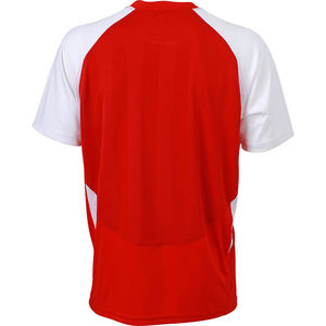 Syze | T Shirt publicitaire pour homme Rouge Blanc 1