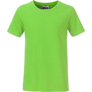 Taby | T Shirt publicitaire pour enfant Vert citron 1