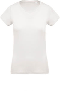 Taky | T Shirt publicitaire pour femme Crème 1