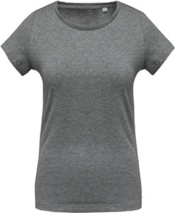 Taky | T Shirt publicitaire pour femme Gris Oxford