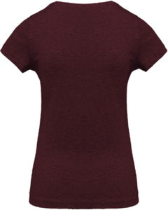 Taky | T Shirt publicitaire pour femme Vin chiné