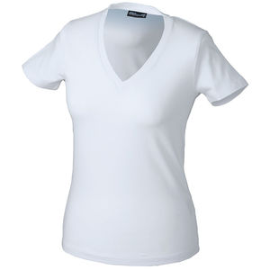 Teky | T Shirt publicitaire pour femme Blanc