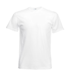 Teluti | T Shirt publicitaire pour homme Blanc 1
