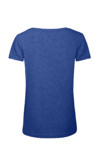Tirruvo | T Shirt publicitaire pour femme Bleu royal chiné 1