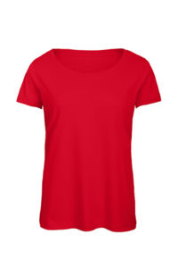 Tirruvo | T Shirt publicitaire pour femme Rouge 1