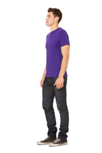 Unisex Jersey | T Shirt publicitaire pour homme Equipe Violet 4