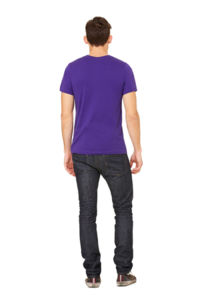 Unisex Jersey | T Shirt publicitaire pour homme Equipe Violet 5