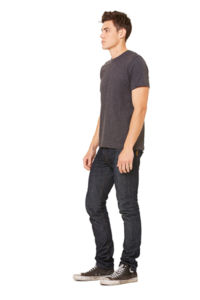 Unisex Jersey | T Shirt publicitaire pour homme Gris 4