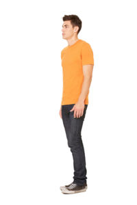 Unisex Jersey | T Shirt publicitaire pour homme Orange 2