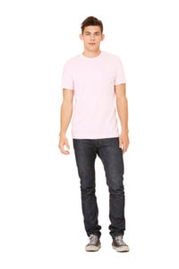 Unisex Jersey | T Shirt publicitaire pour homme Rose Soft 1