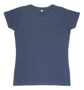 Vadu | T Shirt publicitaire pour femme Bleu Deluxe 2