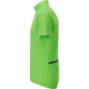 Vawo | T Shirt publicitaire pour homme Vert vif Blanc 3