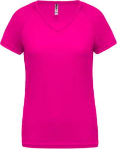 Viffu | T Shirt publicitaire pour femme Fuschia 1