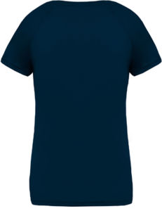 Viffu | T Shirt publicitaire pour femme Marine