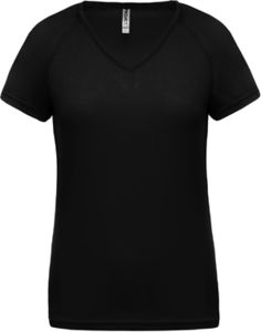 Viffu | T Shirt publicitaire pour femme Noir 1