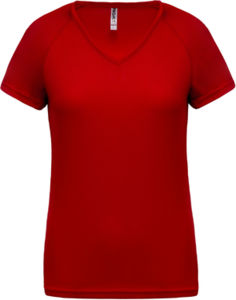 Viffu | T Shirt publicitaire pour femme Rouge 1