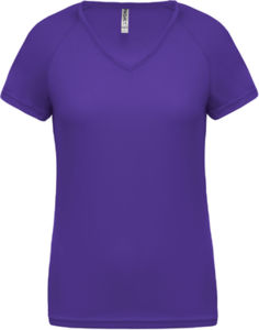 Viffu | T Shirt publicitaire pour femme Violet 1