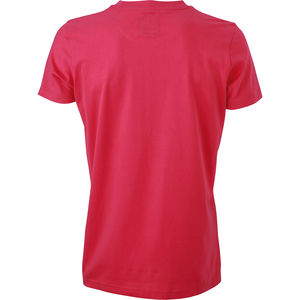 Vohy | T Shirt publicitaire pour homme Rose 2
