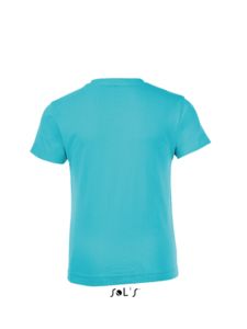 Vopy | T Shirt publicitaire pour enfant Bleu Atoll 2