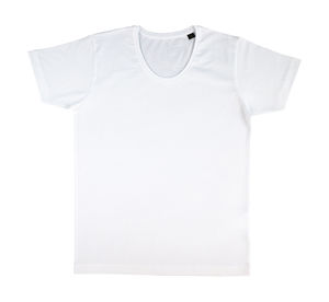 Vuhonno | T Shirt publicitaire pour homme Blanc 1
