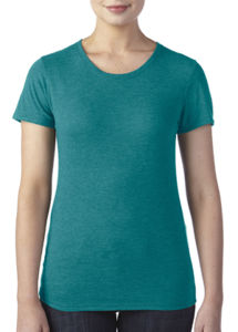Vutoho | T Shirt publicitaire pour femme Galapagos Bleu 1
