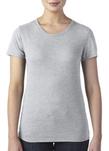 Vutoho | T Shirt publicitaire pour femme Gris chiné 1
