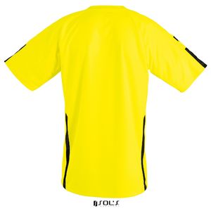 Wembley | T Shirt publicitaire pour homme Citron Noir 2