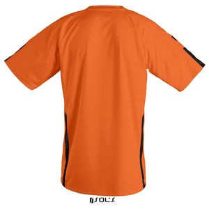 Wembley | T Shirt publicitaire pour homme Orange Noir 2