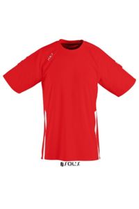 Wembley | T Shirt publicitaire pour homme Rouge Blanc