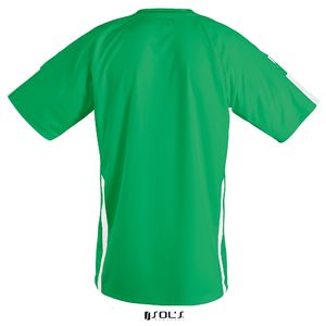 Wembley | T Shirt publicitaire pour homme Vert Vif Blanc 2