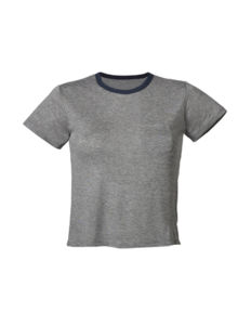 Winks Modal | T Shirt publicitaire pour femme Gris chiné 10