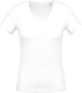 Woogy | T Shirt publicitaire pour femme Blanc 1