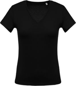 Woogy | T Shirt publicitaire pour femme Noir 1
