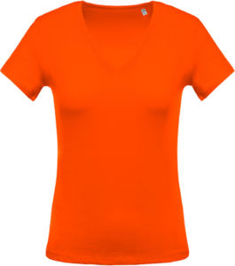Woogy | T Shirt publicitaire pour femme Orange 1