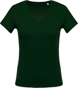 Woogy | T Shirt publicitaire pour femme Vert forêt 1