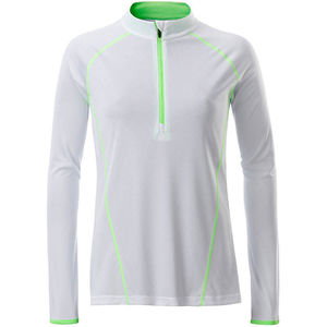 Xegi | T Shirt publicitaire pour femme Blanc Vert vif