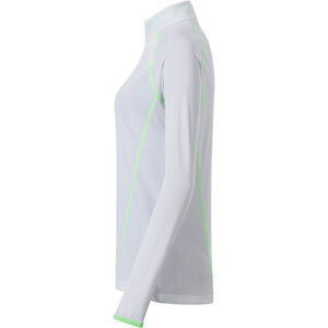 Xegi | T Shirt publicitaire pour femme Blanc Vert vif 3