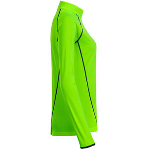 Xegi | T Shirt publicitaire pour femme Vert vif Noir 2