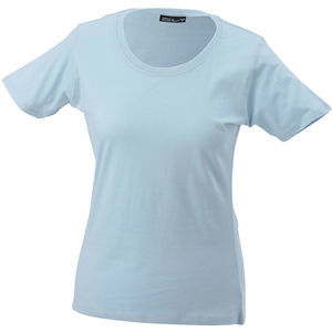 Xizu | T Shirt publicitaire pour femme Bleu clair