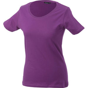 Xizu | T Shirt publicitaire pour femme Pourpre