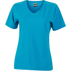 Xuny | T Shirt publicitaire pour femme Turquoise
