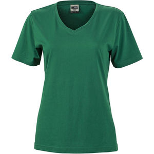 Xuny | T Shirt publicitaire pour femme Vert foncé