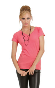 Xuru | T Shirt publicitaire pour femme Fuchsia 1
