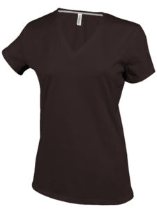 Yenoo | T Shirt publicitaire pour femme Chocolat